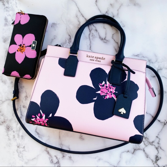 BUNDLE Kate Spade Satchel Wallet Floral - Picture 3 of 8